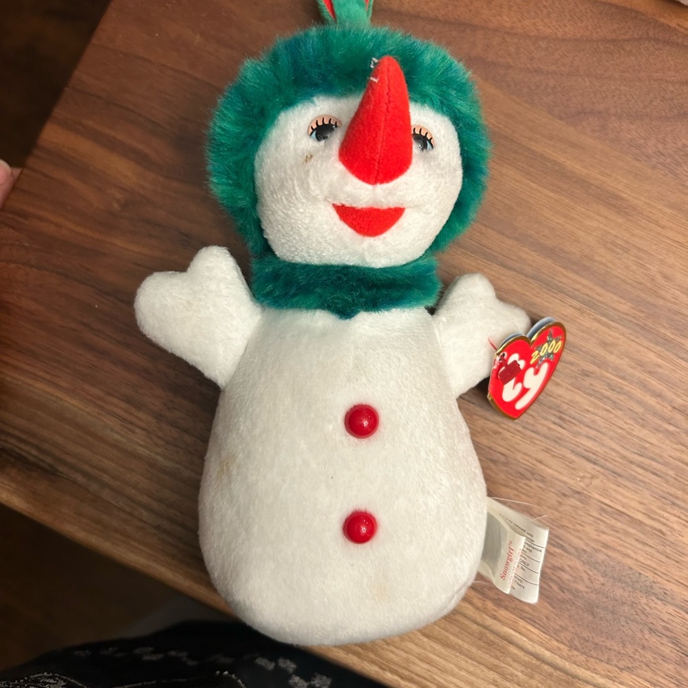 5/$25 
TY Beanie Baby "Snowgirl" the Snowwoman.